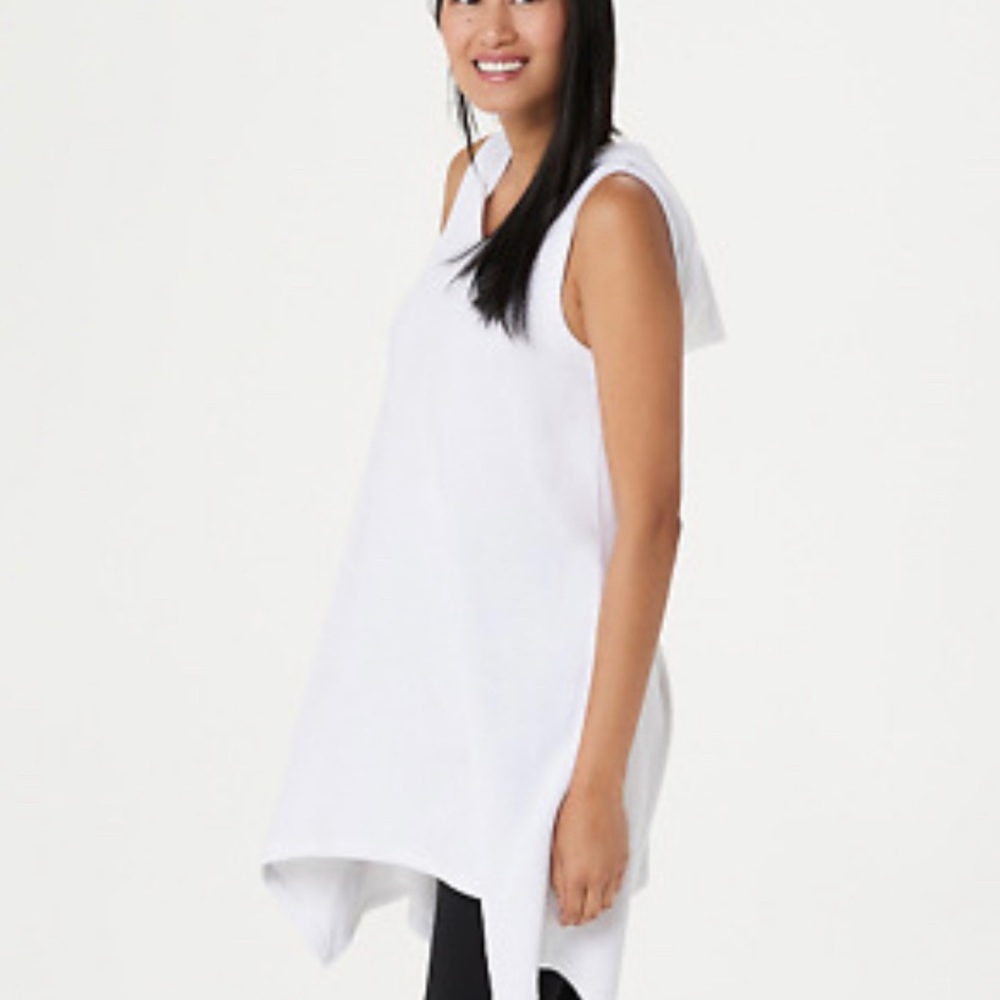 AnyBody Terry tunic with hoodie NWOT